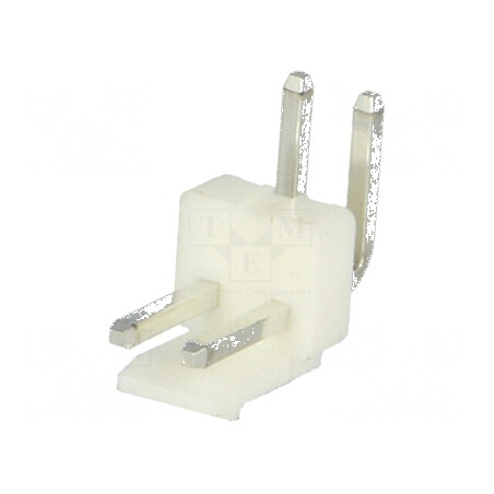 Conector cablu-placă soclu tată NS39 3,96mm 2 PIN THT 250V | Electronic-mag.ro | Componente Electronice