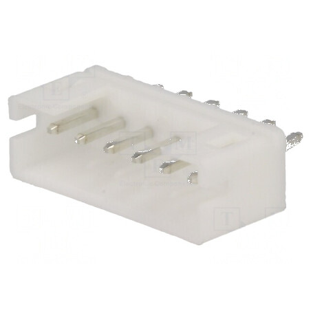 Conector cablu-placă soclu tată PIN 6 Pas 2mm THT 1A 100V | Electronic-mag.ro | Componente Electronice