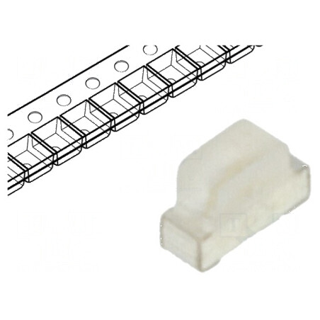 LED SMD 0602 Verde 350-600mcd 1,7x0,6x1,1mm 120° 20mA | Electronic-mag.ro | Componente Electronice