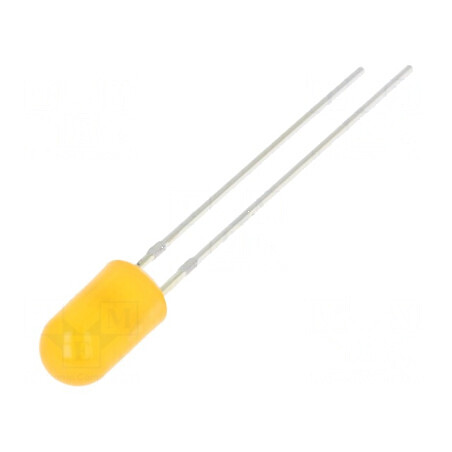 LED 5mm portocalie 220-330mcd 30° convex | Electronic-mag.ro | Componente Electronice