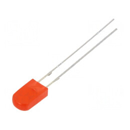 LED dreptunghiular roșu 2,43x5x8,6mm 150-220mcd 100° 20mA | Electronic-mag.ro | Componente Electronice