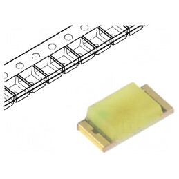 LED SMD 0603 Alb Rece 220mcd 120° 5mA 2,5-3,4VDC | Electronic-mag.ro | Componente Electronice