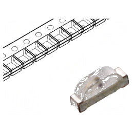 LED galben SMD 0802 70-150mcd 2,1x0,6x1mm 120° 20mA | Electronic-mag.ro | Componente Electronice