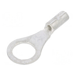 Vârf inelar M4 crimpat pe cablu neizolat 0,2-0,5mm² 4,3mm | Electronic-mag.ro | Componente Electronice