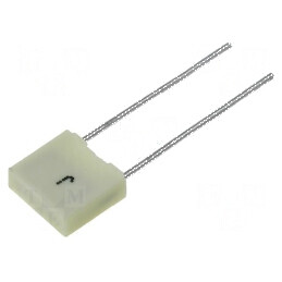 Condensator poliester 100nF 40VAC 63VDC 5mm THT R82 ±10% | Electronic-mag.ro | Componente Electronice