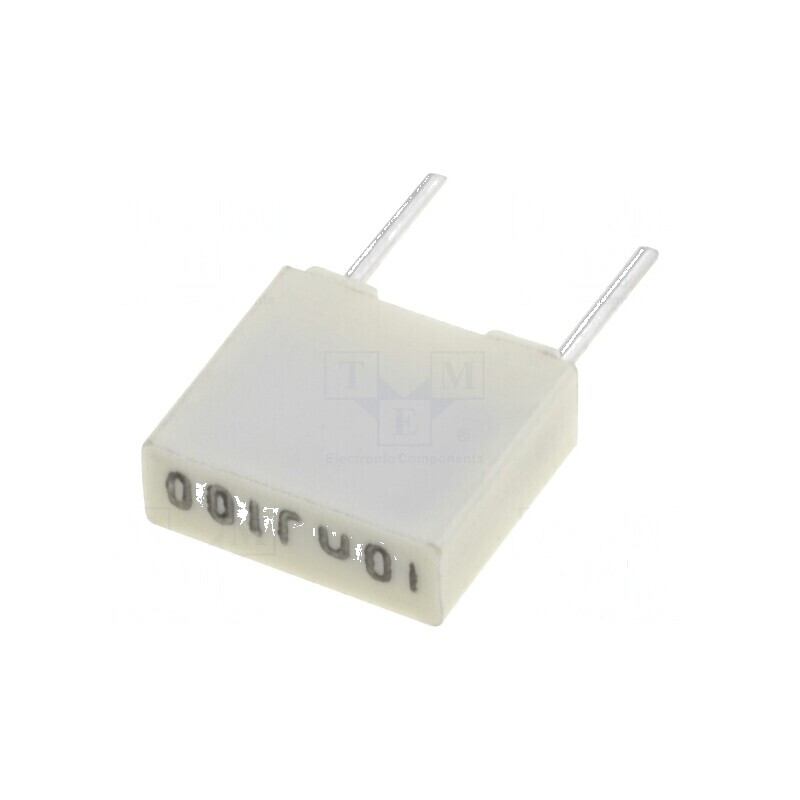 Condensator poliester 10nF 63VAC 100VDC 5mm ±5% -55÷105°C | Electronic-mag.ro | Componente Electronice Condensator poliester 10nF 63VAC 100VDC 5mm ±5% -55÷105°C | Electronic-mag.ro | Componente Electronice