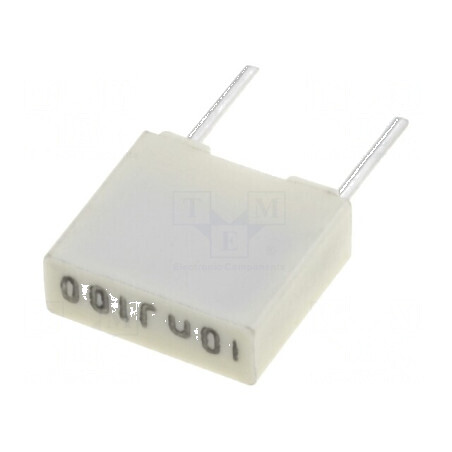 Condensator poliester 10nF 63VAC 100VDC 5mm ±5% -55÷105°C | Electronic-mag.ro | Componente Electronice