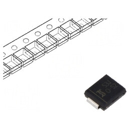 Diodă redresoare SMD 600V 3A 1,5us SMC Ufmax 1,15V Ifsm 100A | Electronic-mag.ro | Componente Electronice