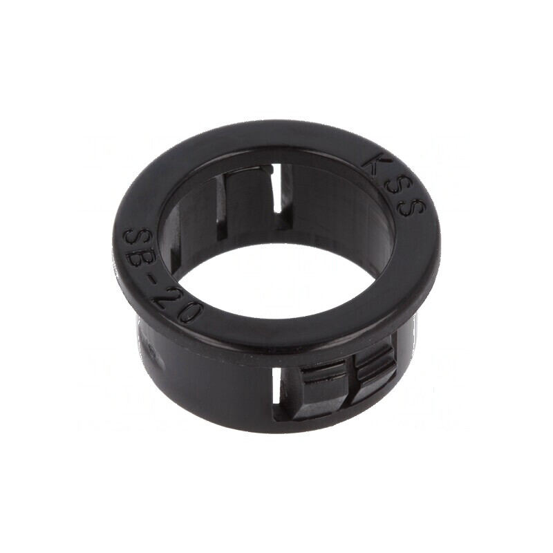 Manşon Ø 20mm Øorif 15,9mm negru | Electronic-mag.ro | Componente Electronice Manşon Ø 20mm Øorif 15,9mm negru | Electronic-mag.ro | Componente Electronice