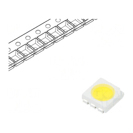 LED SMD 5050 PLCC6 Alb Neutru 3950-4600K 70mA 5850-12000mcd | Electronic-mag.ro | Componente Electronice