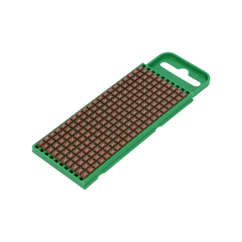 Markere Marcaj Poliamidă Maro 1, 0,8-2,2mm, Temperaturi -40 până la 85°C, WIC, Lățime 5mm | Electronic-mag.ro | Componente Electronice Markere Marcaj Poliamidă Maro 1, 0,8-2,2mm, Temperaturi -40 până la 85°C, WIC, Lățime 5mm | Electronic-mag.ro | Componente Electronice