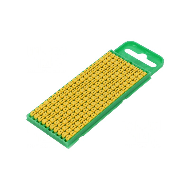 Markere de Marcaj Poliamidă Galbenă 1 0,8÷2,2mm -40÷85°C WIC | Electronic-mag.ro | Componente Electronice Markere de Marcaj Poliamidă Galbenă 1 0,8÷2,2mm -40÷85°C WIC | Electronic-mag.ro | Componente Electronice