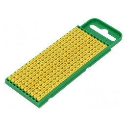Markere Marcaj Galbene 3mm Poliamidă -40÷85°C WIC | Electronic-mag.ro | Componente Electronice