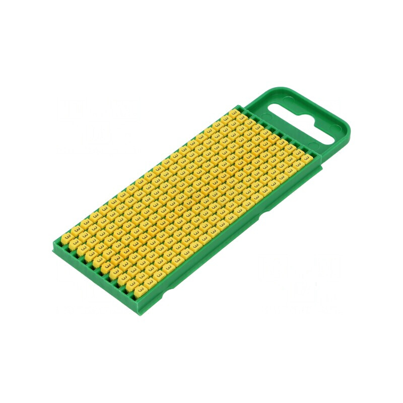 Markere Marcaj Galbene 3mm Poliamidă -40÷85°C WIC | Electronic-mag.ro | Componente Electronice Markere Marcaj Galbene 3mm Poliamidă -40÷85°C WIC | Electronic-mag.ro | Componente Electronice