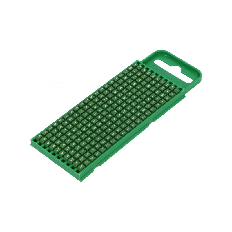 Markere Marcaj Poliamidă Verde 0,8-2,2mm -40÷85°C WIC - Set de 5 bucăți | Electronic-mag.ro | Componente Electronice