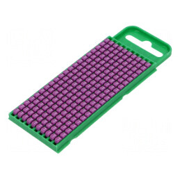 Markere Marcaj Violet 0,8-2,2mm Poliamidă -40÷85°C WIC | Electronic-mag.ro | Componente Electronice