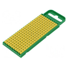 Markere Marcaj 7 poliamidă galbenă 0,8-2,2mm -40÷85°C WIC | Electronic-mag.ro | Componente Electronice