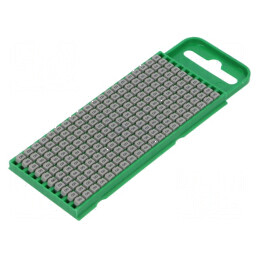 Markere Marcaj Poliamidă Gri 8 Bucăți 0,8÷2,2mm -40÷85°C WIC | Electronic-mag.ro | Componente Electronice