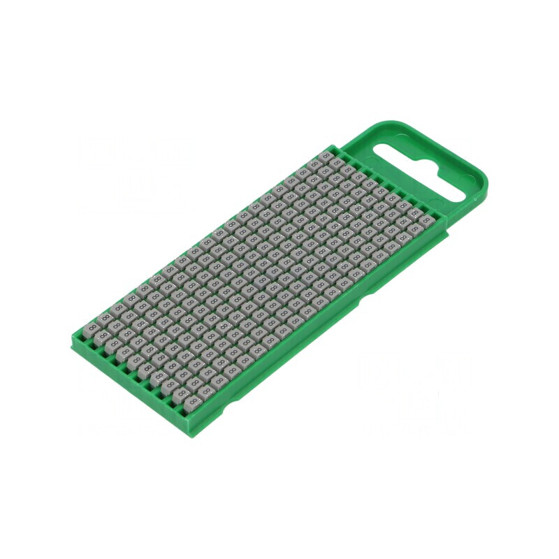 Markere Marcaj Poliamidă Gri 8 Bucăți 0,8÷2,2mm -40÷85°C WIC | Electronic-mag.ro | Componente Electronice Markere Marcaj Poliamidă Gri 8 Bucăți 0,8÷2,2mm -40÷85°C WIC | Electronic-mag.ro | Componente Electronice