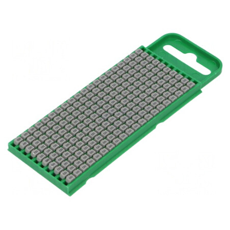 Markere Marcaj Poliamidă Gri 8 Bucăți 0,8÷2,2mm -40÷85°C WIC | Electronic-mag.ro | Componente Electronice