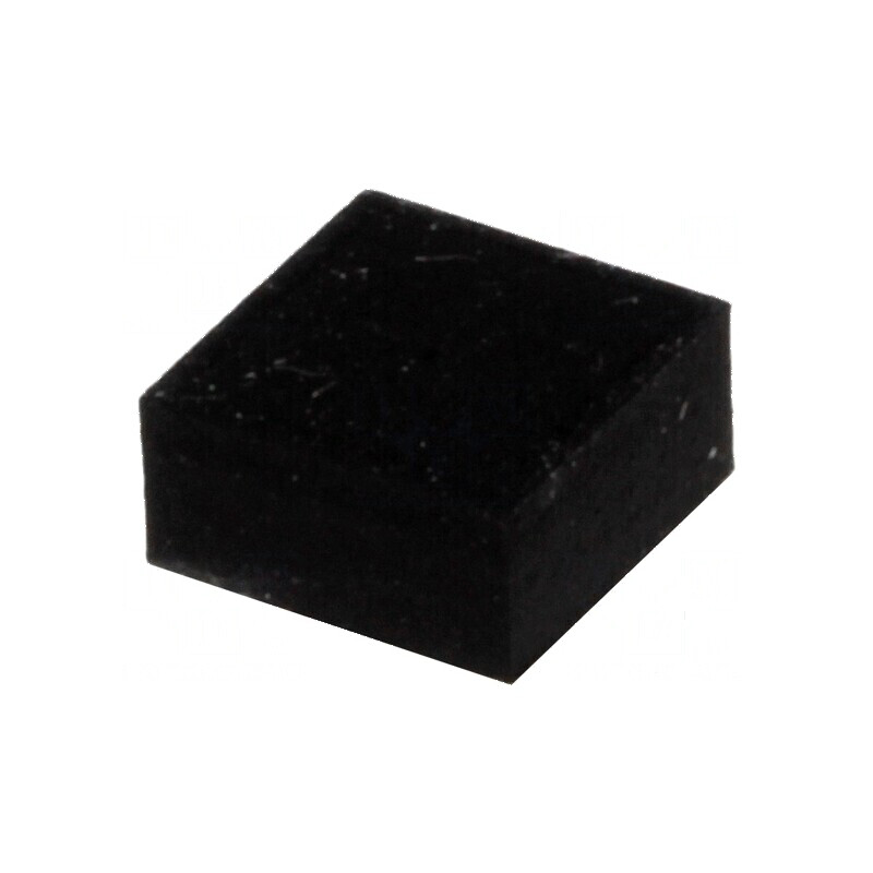 Picioruş autoadeziv negru din gumă 6,4mm x 6,4mm x 3mm | Electronic-mag.ro | Componente Electronice Picioruş autoadeziv negru din gumă 6,4mm x 6,4mm x 3mm | Electronic-mag.ro | Componente Electronice