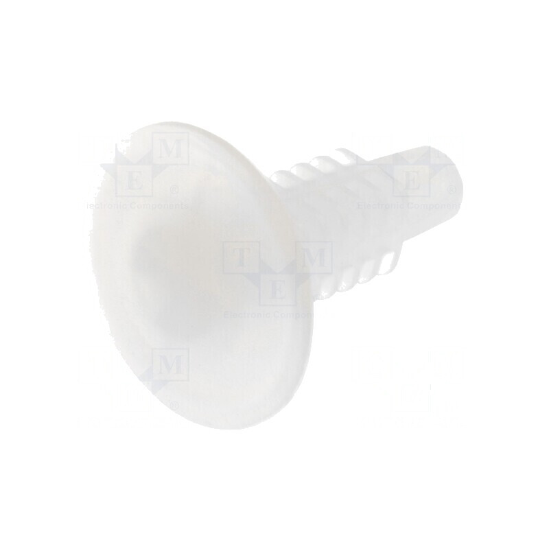 Diblu poliamidă 4,6mm natural UL94V-2 | Electronic-mag.ro | Componente Electronice