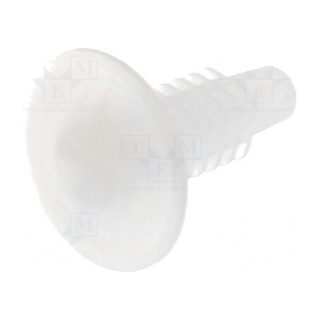 Diblu poliamidă 4,6mm natural UL94V-2 | Electronic-mag.ro | Componente Electronice