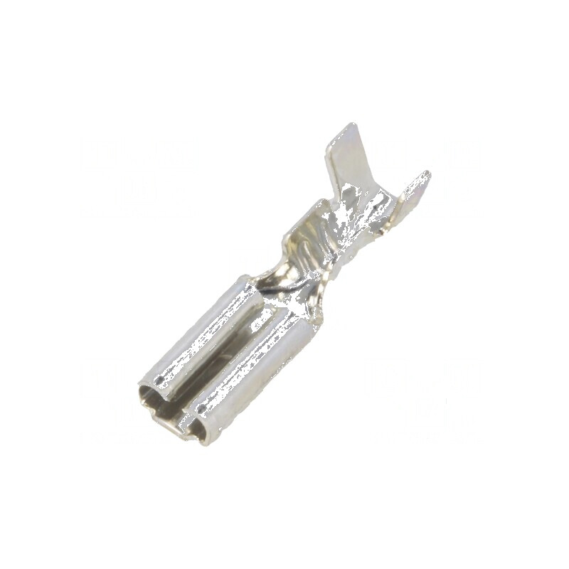 Terminal plat 2,8mm mamă crimpat pe cablu 0,5-1mm² | Electronic-mag.ro | Componente Electronice