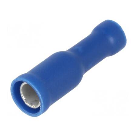 Terminal rotund mamă Ø 4mm pentru cablu 1,5÷2,5mm² crimpat | Electronic-mag.ro | Componente Electronice