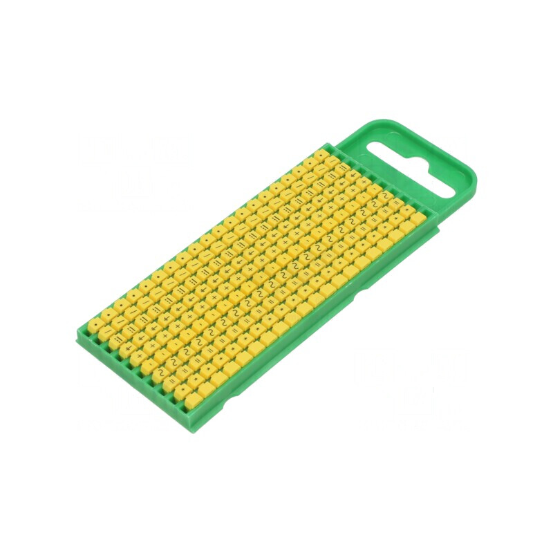 Markere galbene 0,8÷2,2mm poliamidă -40÷85°C cu împingere | Electronic-mag.ro | Componente Electronice Markere galbene 0,8÷2,2mm poliamidă -40÷85°C cu împingere | Electronic-mag.ro | Componente Electronice