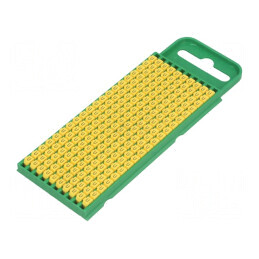 Markere Marcaj U 0,8-2,2mm Poliamidă Galbenă -40° până la 85°C WIC | Electronic-mag.ro | Componente Electronice