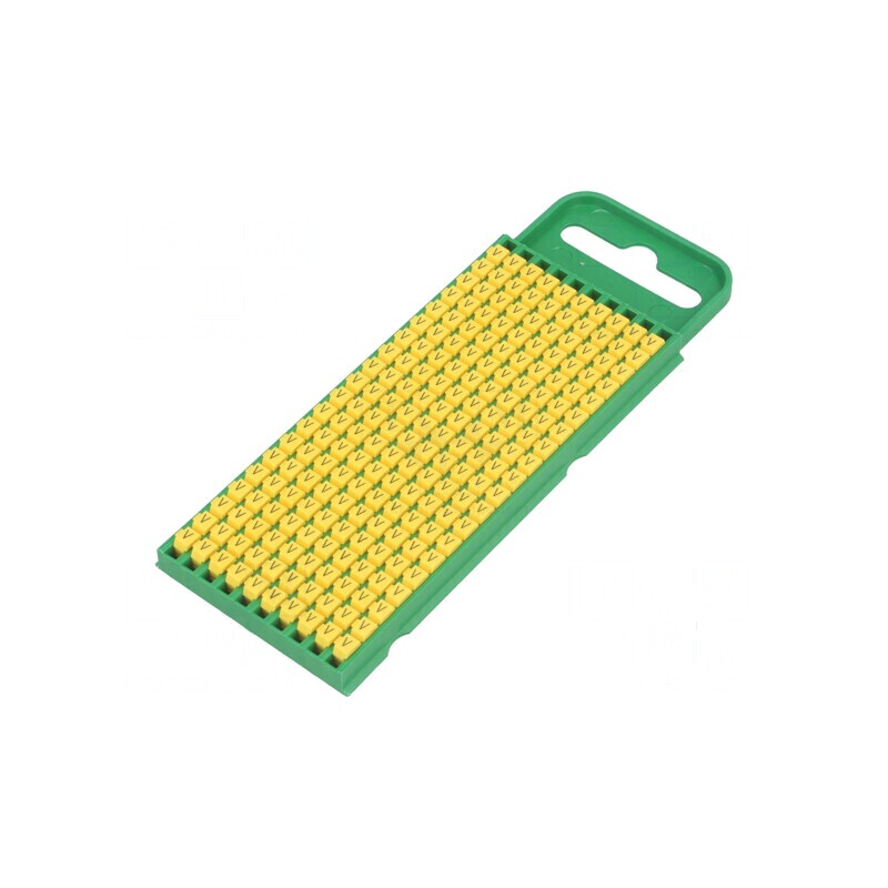 Markere Marcaj V 0,8-2,2mm Galben Poliamidă -40° la 85°C WIC | Electronic-mag.ro | Componente Electronice Markere Marcaj V 0,8-2,2mm Galben Poliamidă -40° la 85°C WIC | Electronic-mag.ro | Componente Electronice
