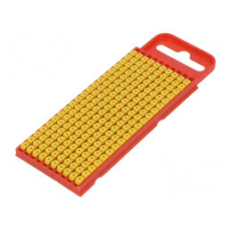 Markere Marcaj Galbene 2-2,8mm Poliamidă -40 la 85°C WIC | Electronic-mag.ro | Componente Electronice