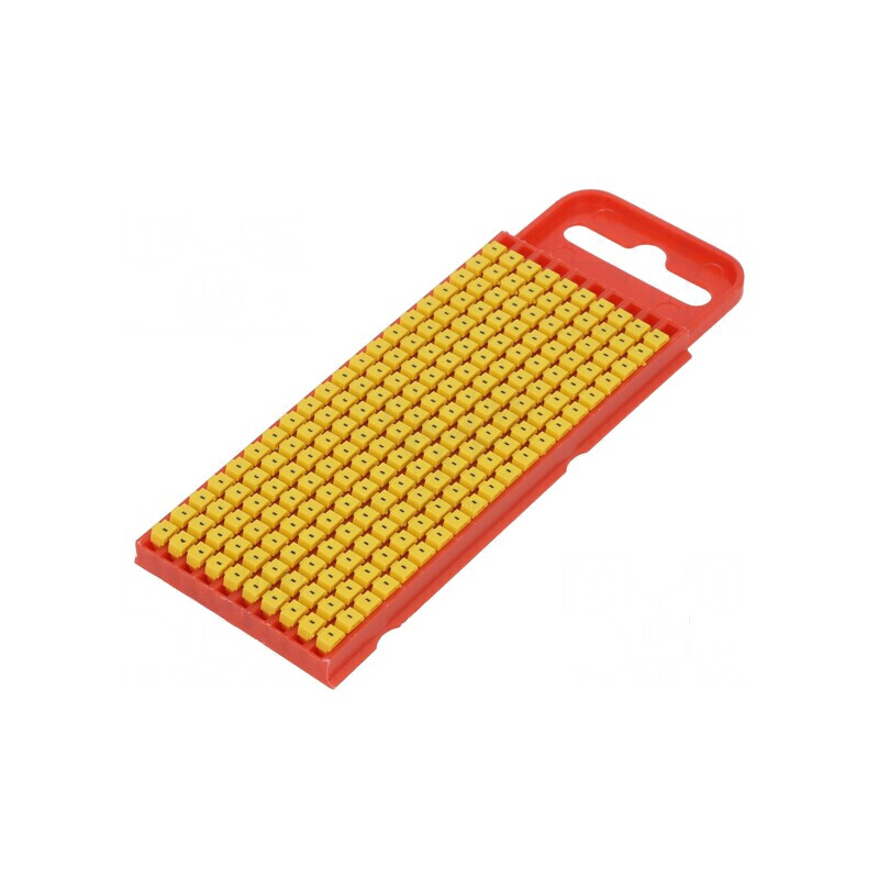 Markere Marcaj Galbene 2-2,8mm Poliamidă -40 la 85°C WIC | Electronic-mag.ro | Componente Electronice