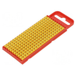 Markere Marcaj Poliamidă Galbenă 2÷2,8mm -40÷85°C WIC | Electronic-mag.ro | Componente Electronice