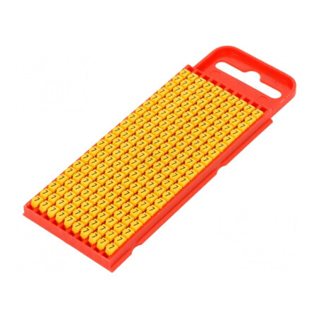 Markere Marcaj Galben 7 2÷2,8mm Poliamidă -40÷85°C WIC | Electronic-mag.ro | Componente Electronice