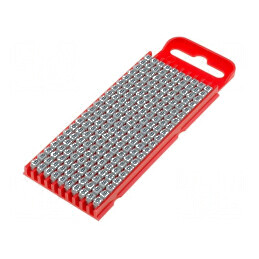 Markere Marcaj Poliamidă Gri 8 2÷2,8mm -40÷85°C cu Împingere | Electronic-mag.ro | Componente Electronice