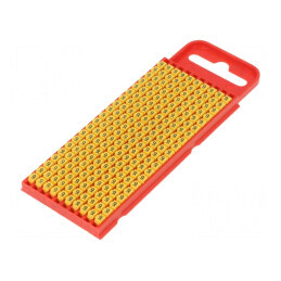 Markere Marcaj Galbene 9 2÷2,8mm Poliamidă -40÷85°C WIC | Electronic-mag.ro | Componente Electronice