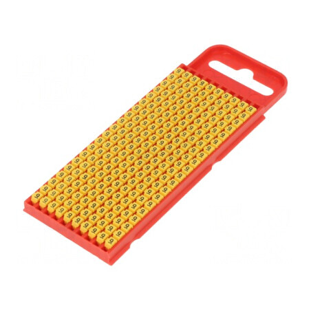 Markere Marcaj Galbene 9 2÷2,8mm Poliamidă -40÷85°C WIC | Electronic-mag.ro | Componente Electronice