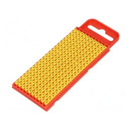 Markere Marcaj Poliamidă Galbenă 2÷2,8mm -40÷85°C WIC | Electronic-mag.ro | Componente Electronice
