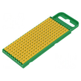 Markere Marcaj Poliamidă Galbenă 0,8-2,2mm -40÷85°C WIC | Electronic-mag.ro | Componente Electronice