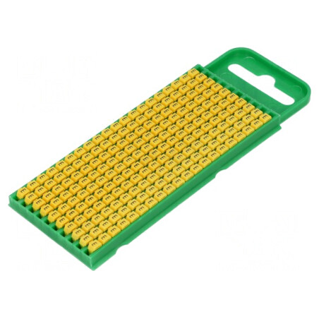 Markere Marcaj Galbene E 0,8÷2,2mm Poliamidă -40÷85°C WIC | Electronic-mag.ro | Componente Electronice
