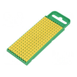 Markere Marcaj F 0,8-2,2mm Poliamidă Galbenă -40-85°C WIC | Electronic-mag.ro | Componente Electronice