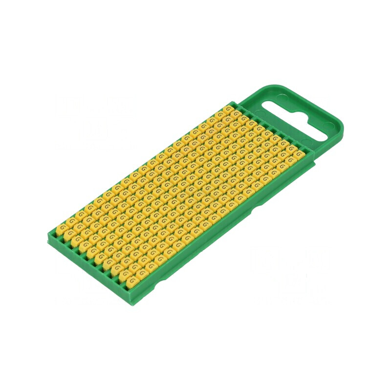 Markere Marcaj G 0,8-2,2mm Poliamidă Galbenă -40°+85°C WIC | Electronic-mag.ro | Componente Electronice Markere Marcaj G 0,8-2,2mm Poliamidă Galbenă -40°+85°C WIC | Electronic-mag.ro | Componente Electronice
