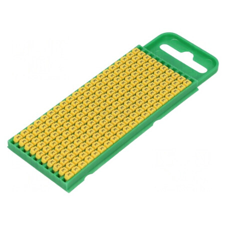 Markere Marcaj K 0,8-2,2mm poliamidă galbenă -40-85°C WIC | Electronic-mag.ro | Componente Electronice