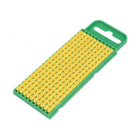 Markere Marcaj Galbene L 0,8÷2,2mm Poliamidă -40÷85°C WIC | Electronic-mag.ro | Componente Electronice