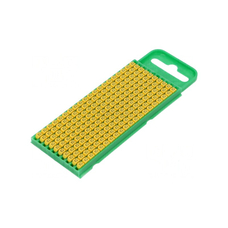 Markere Marcaj L2 0,8-2,2mm poliamidă galbenă -40-85°C WIC | Electronic-mag.ro | Componente Electronice