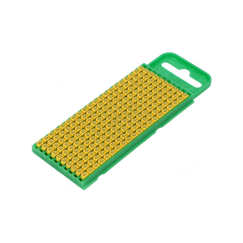 Markere Marcaj L3 Galben 0,8-2,2mm Poliamidă -40÷85°C WIC | Electronic-mag.ro | Componente Electronice