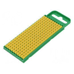Markere Marcaj Q 0,8-2,2mm poliamidă galbenă 40-85°C WIC | Electronic-mag.ro | Componente Electronice