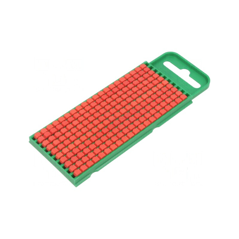 Markere poliamidă roșie 0,8-2,2mm WIC pentru temperaturi -40÷85°C | Electronic-mag.ro | Componente Electronice